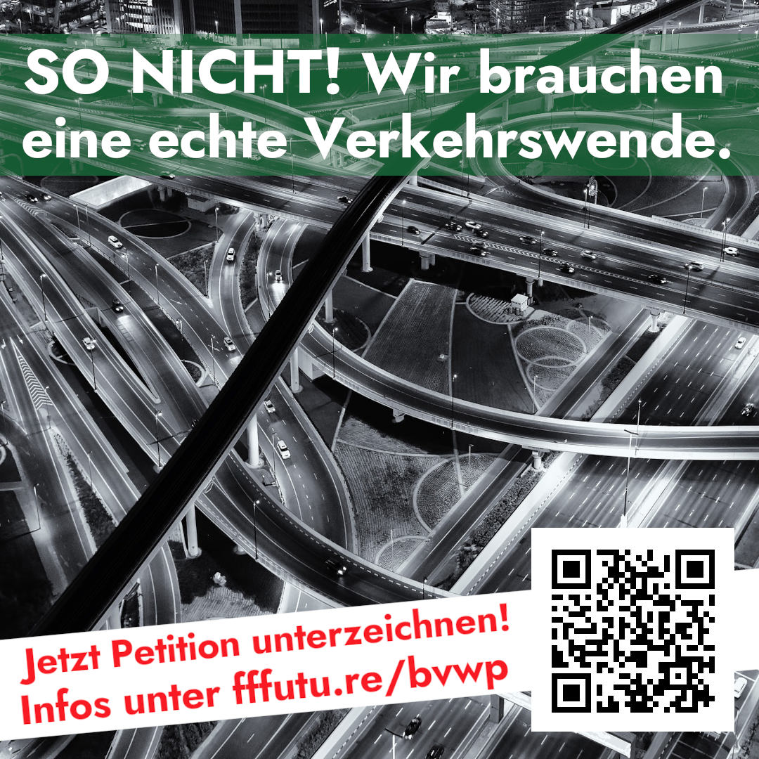 Der Fahrrad-Entscheid Köln unterstützt die Petition zum Bundesverkehrswegeplan 2030