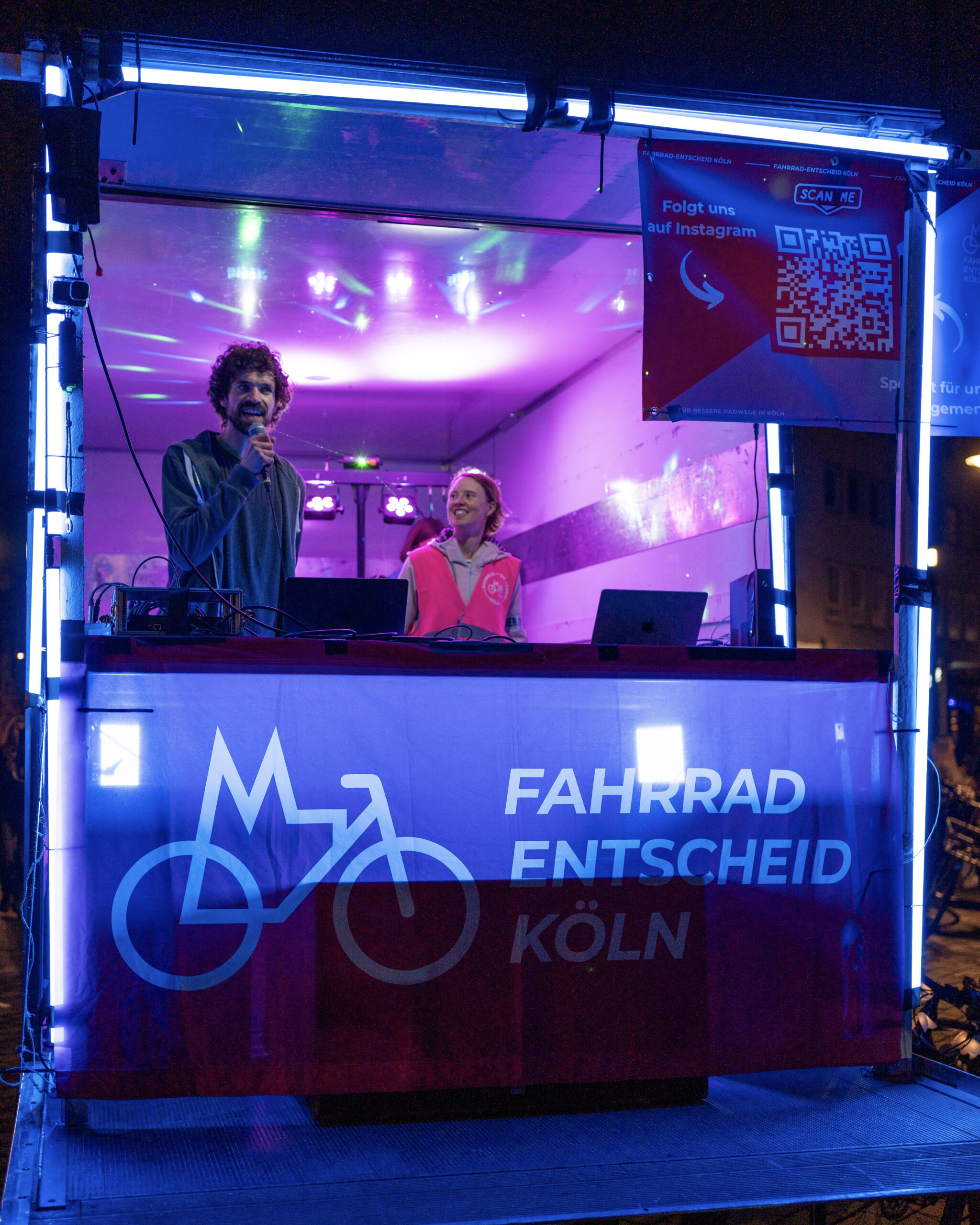 Fahrrad-Rave: Winter edition